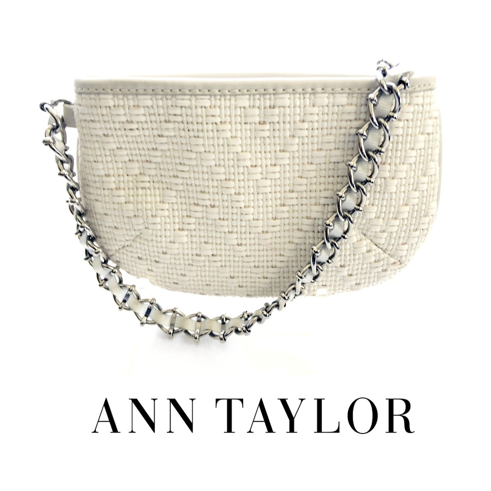 Limited Edition San Tropez ANN TAYLOR Chain Strap Mini Clutch